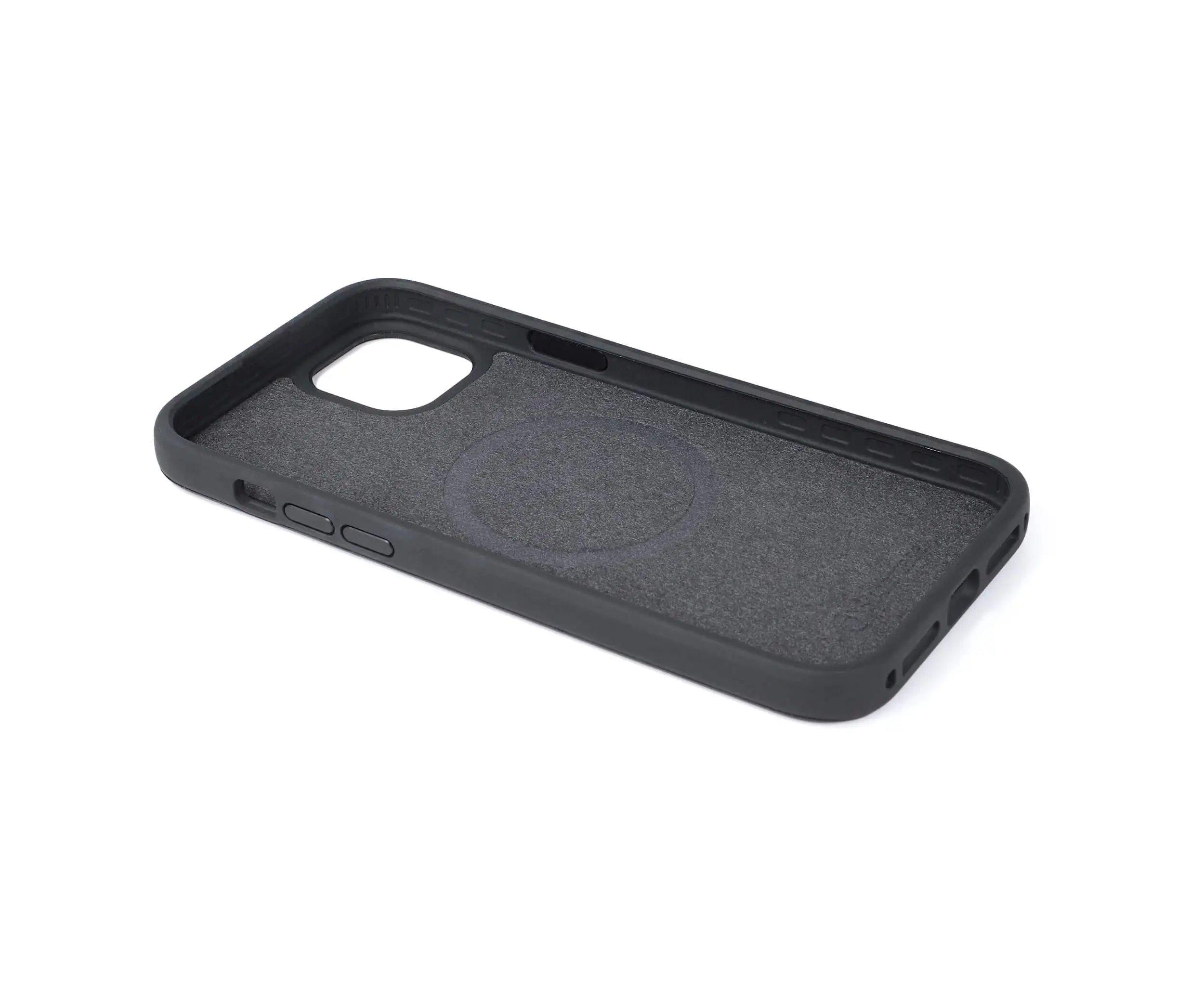 black leather iphone 15 plus case