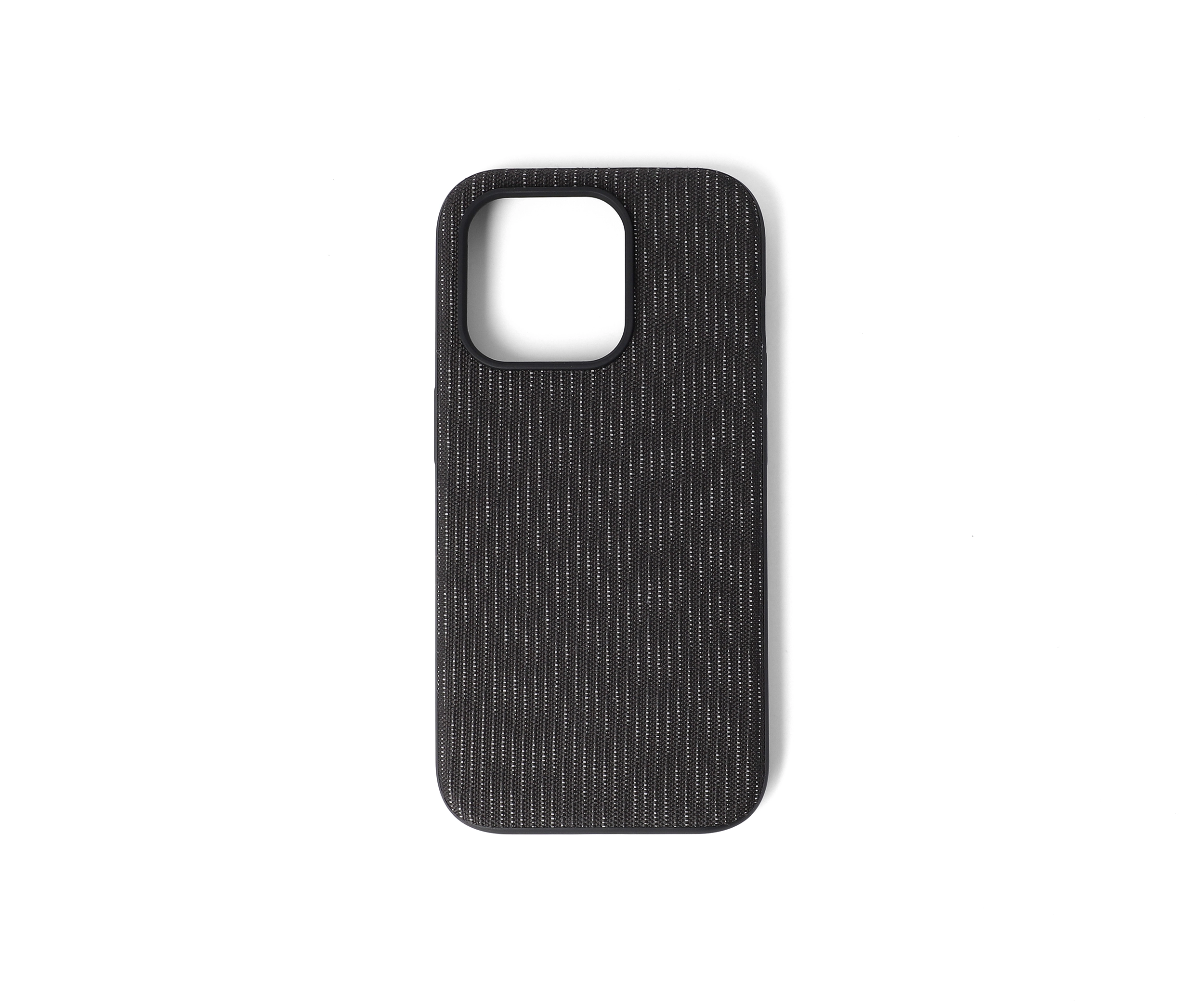 Irregular Stripe Fabric iPhone 15 Pro Case