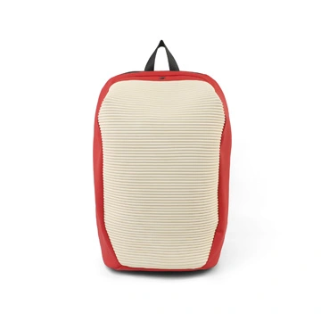 Red Concise ChicStripe Backpack