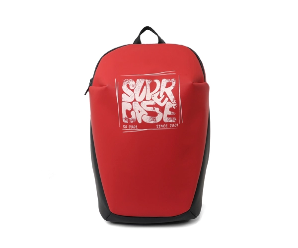 crimson backpack