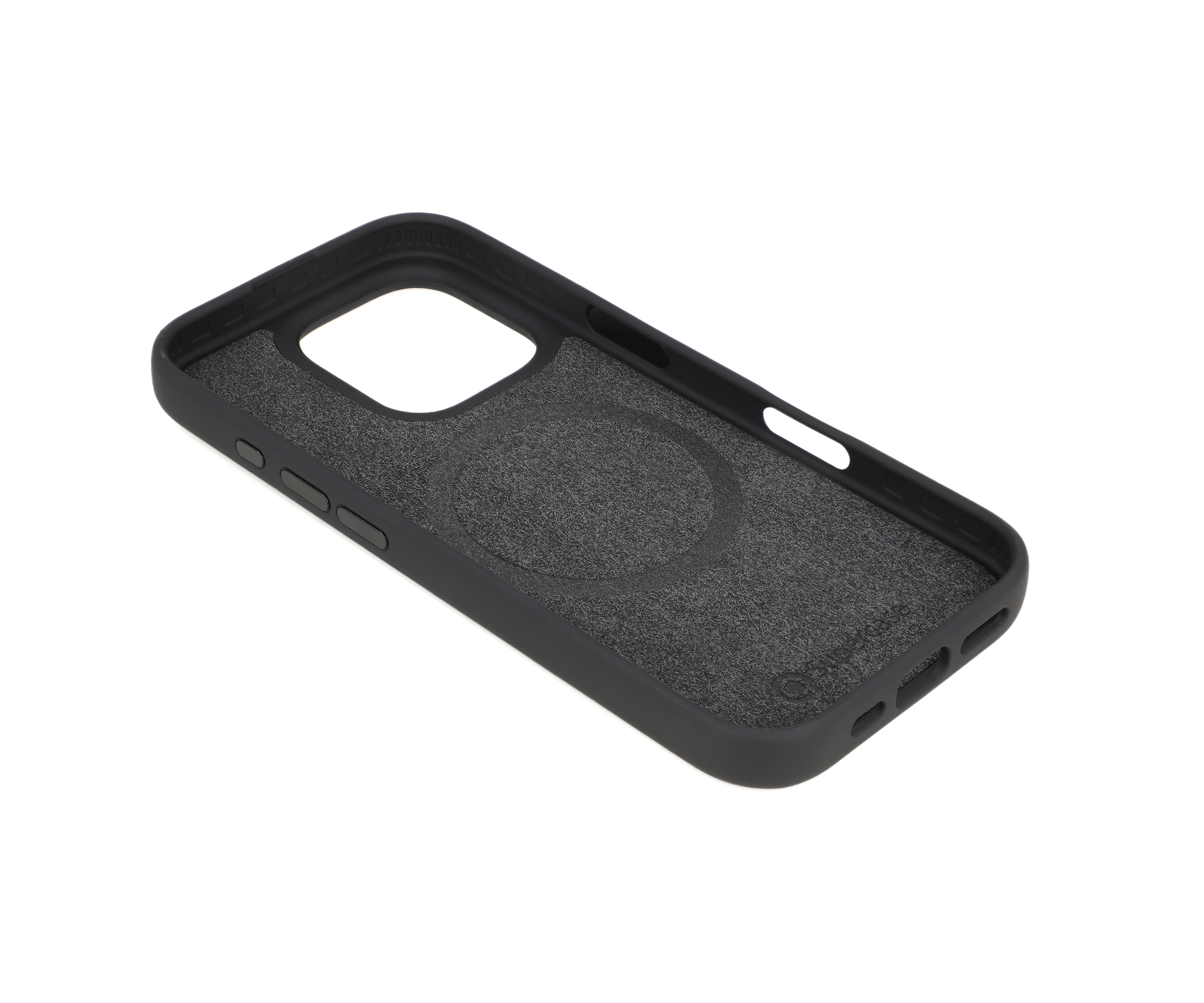 iPhone 16 Pro Black Leather Case