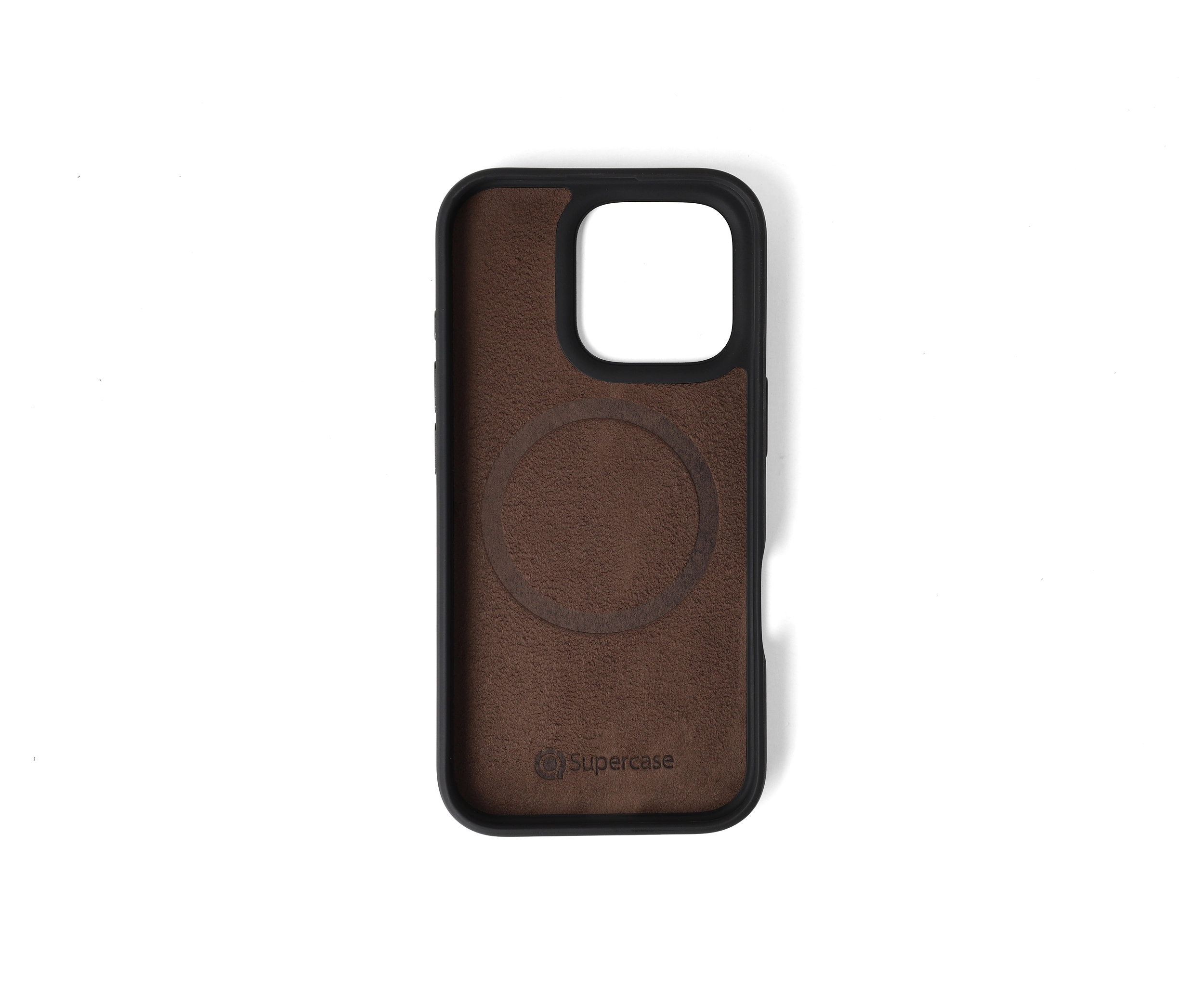 iPhone 16 Pro Brown Leather Case