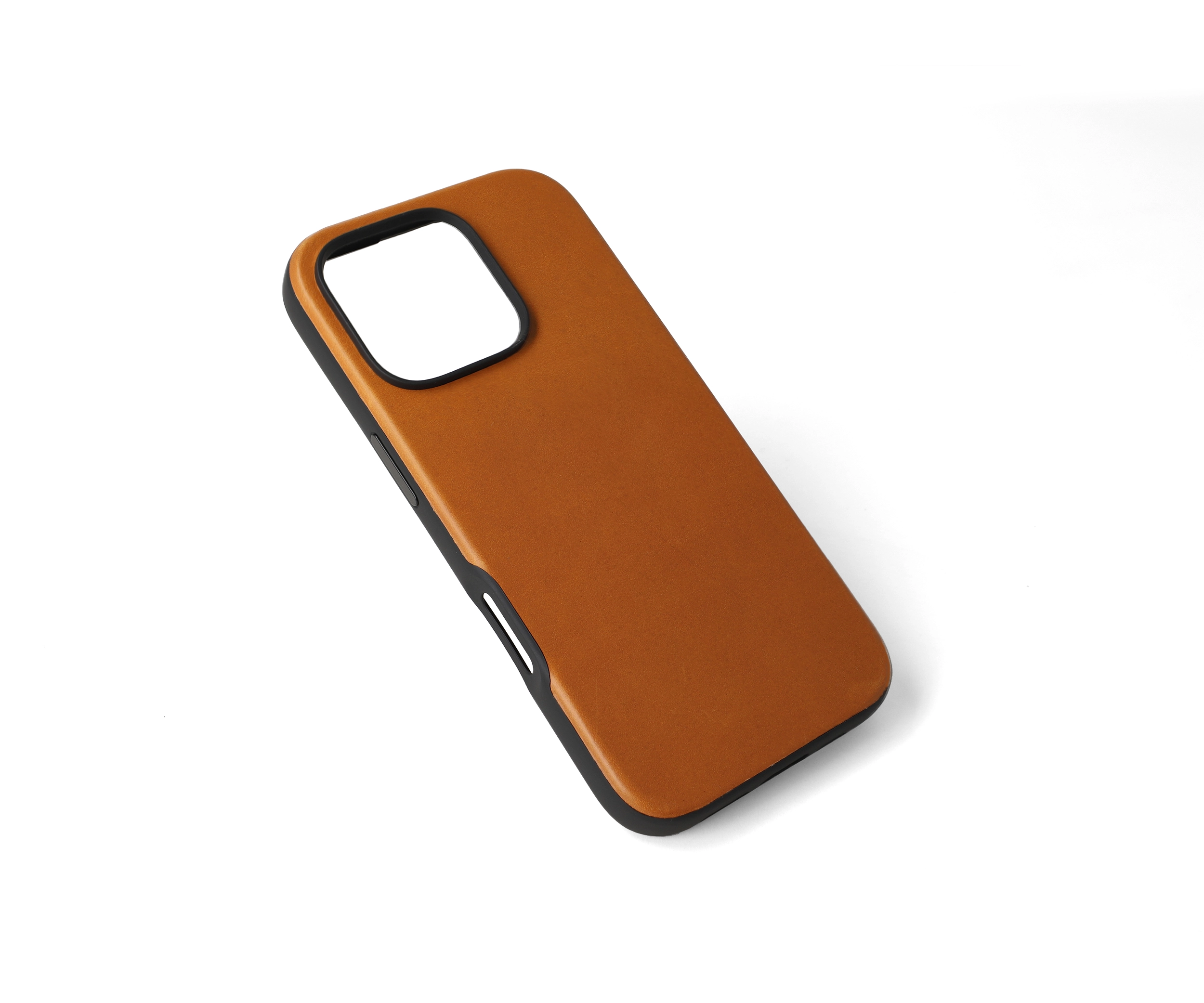 iPhone 16 Pro Tan Leather Case