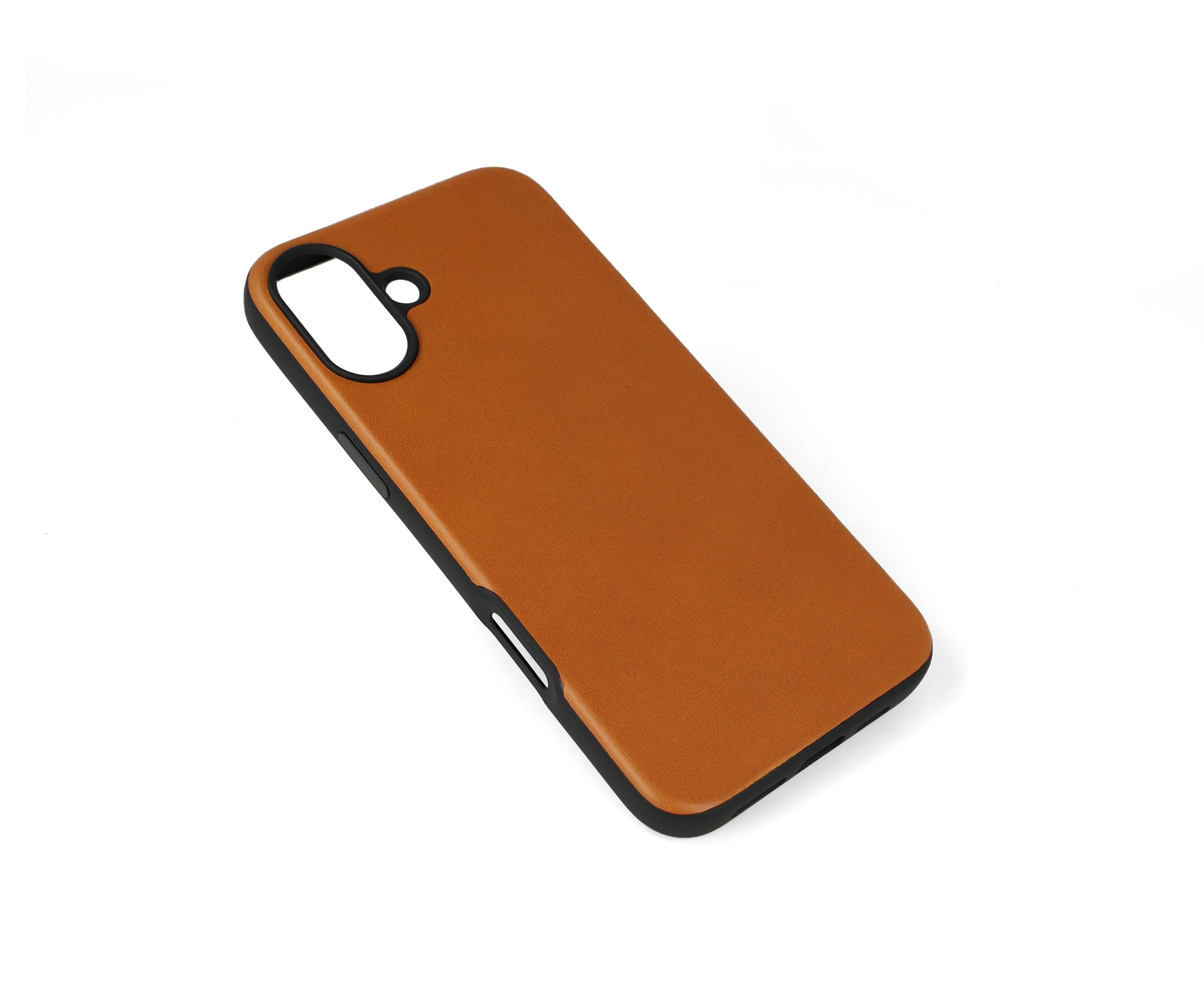 iPhone 16 Plus Tan Leather Case