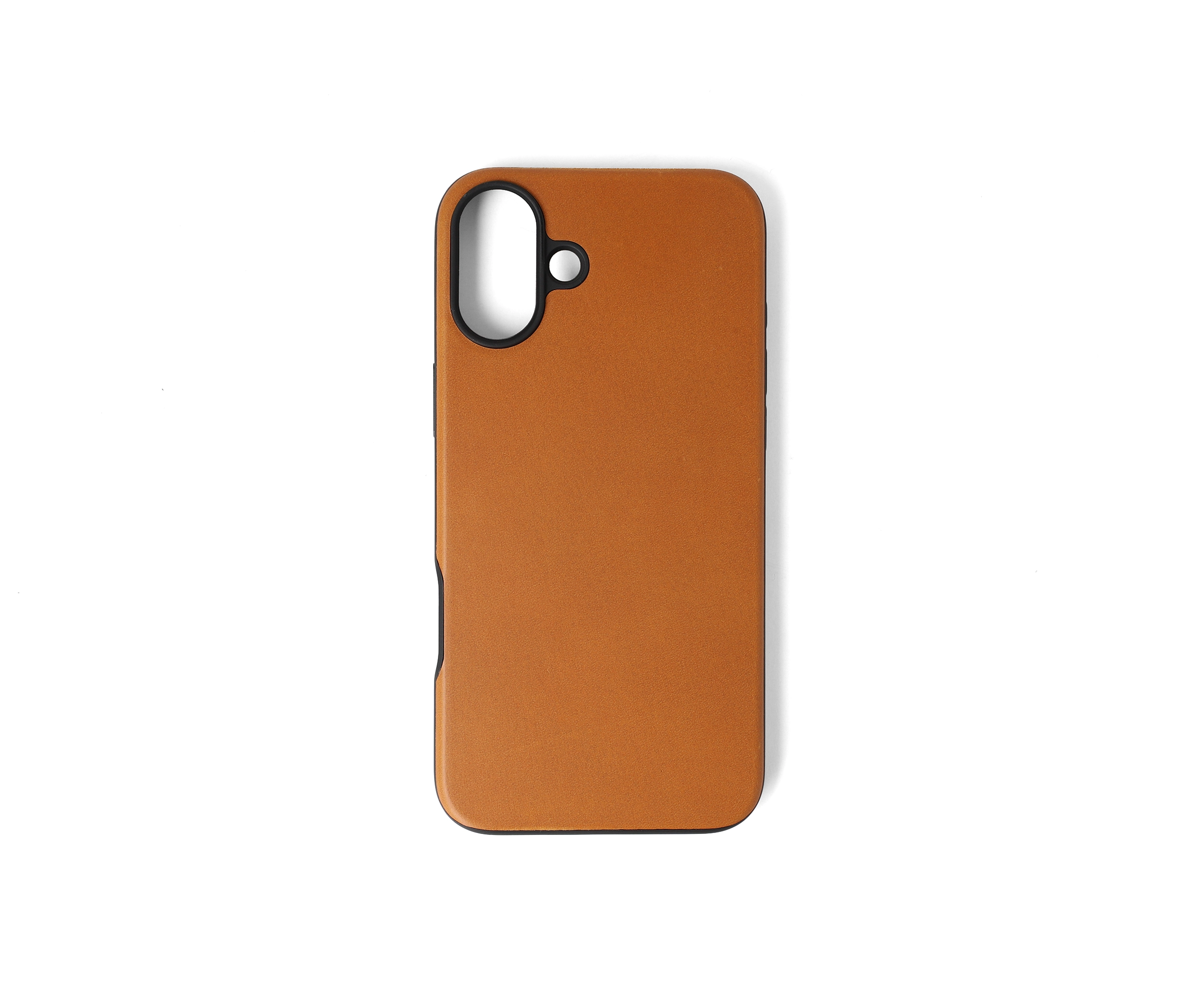 iPhone 16 Plus Tan Leather Case