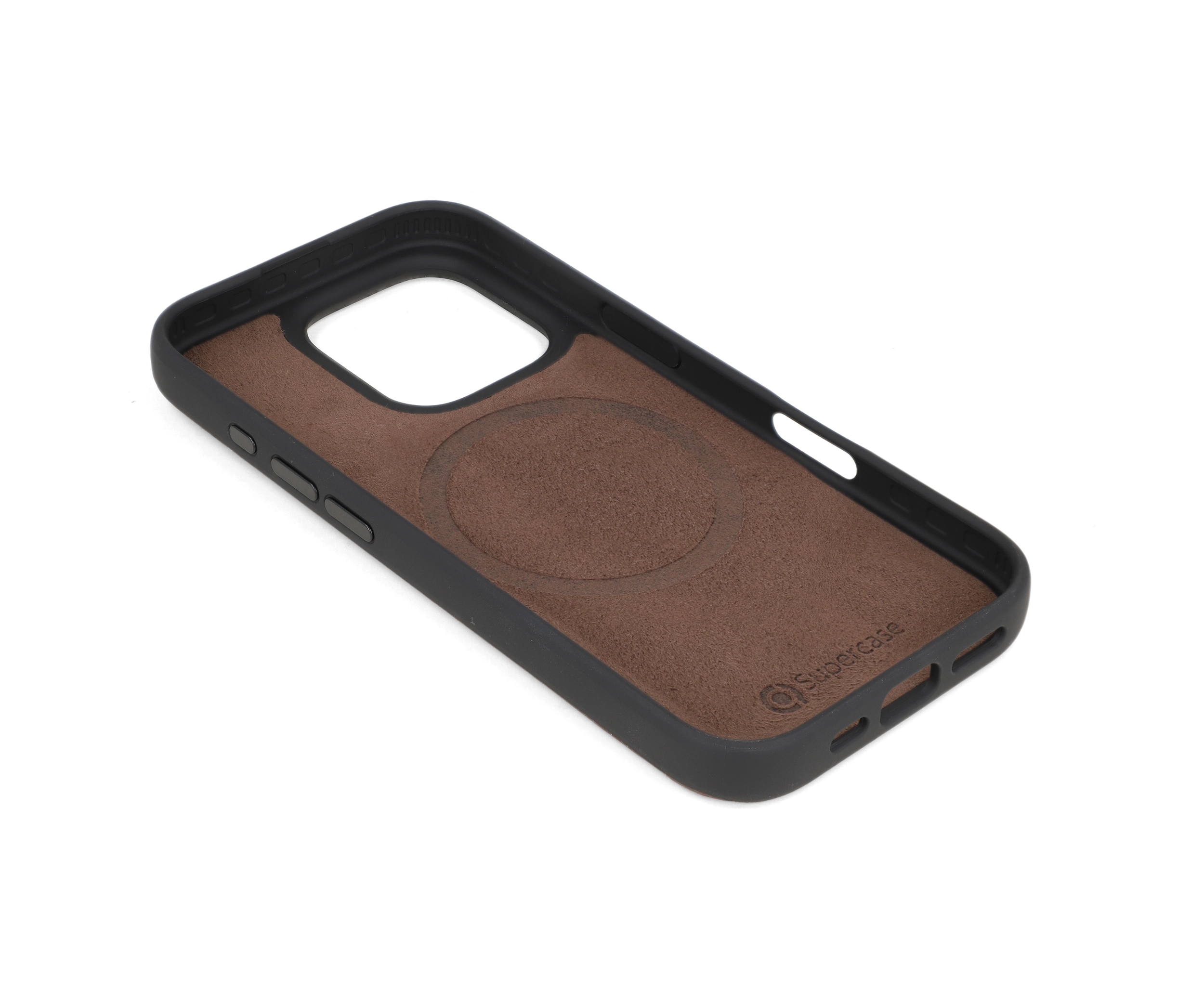 iPhone 16 Pro Brown Leather Case