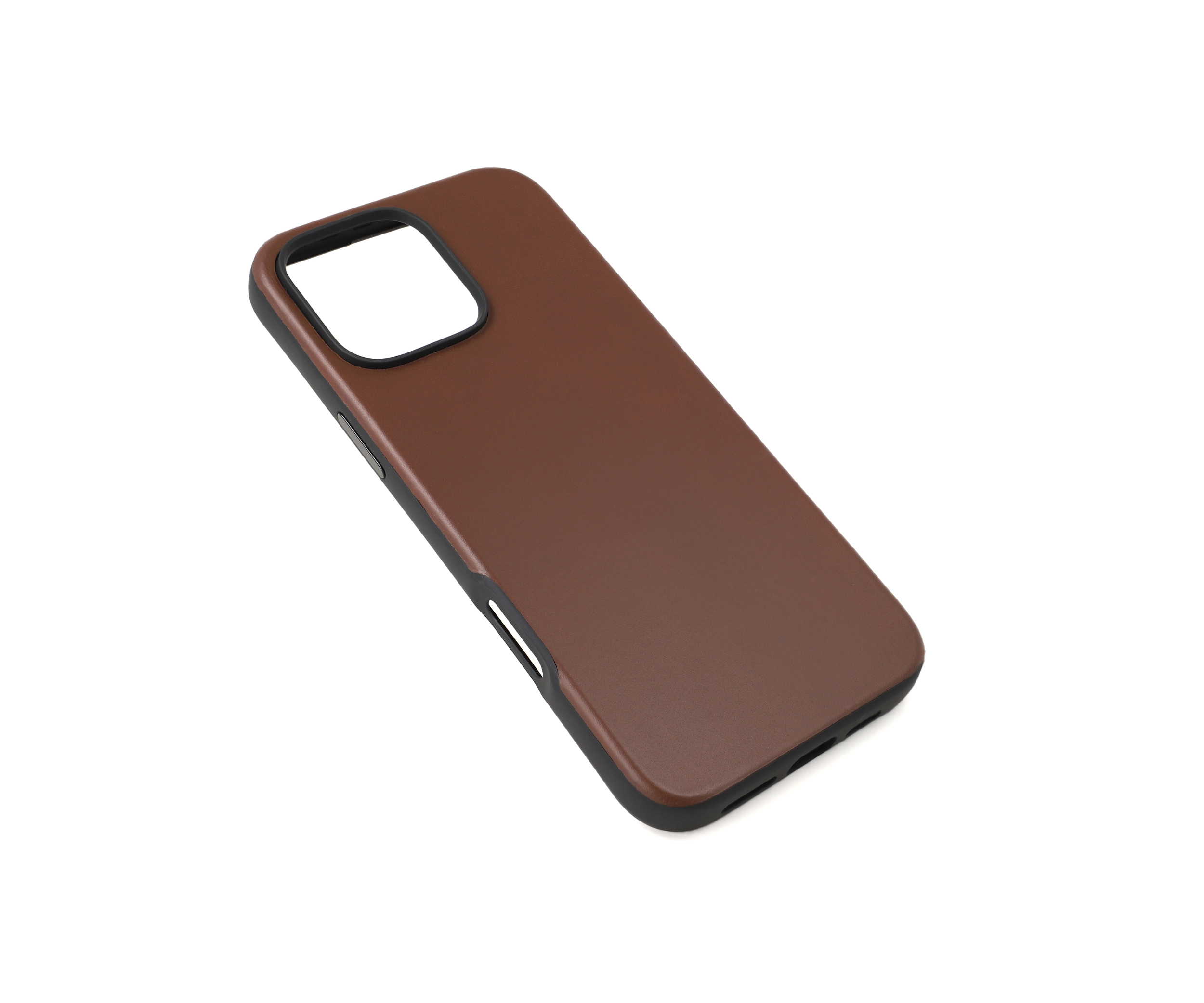 iPhone 16 Pro Max Brown Leather Case