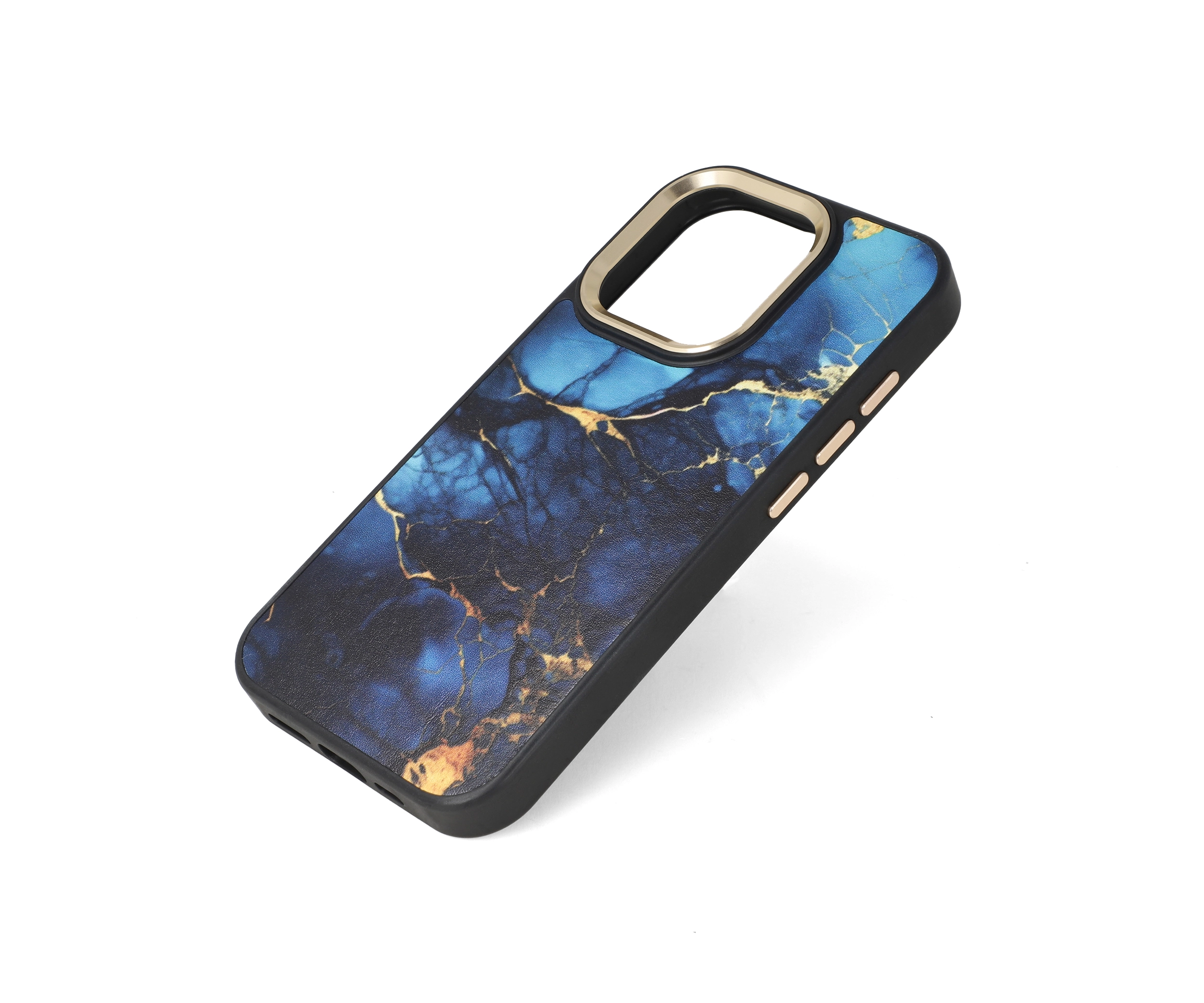 Printed Embossed Elegance iPhone 15 Pro Case