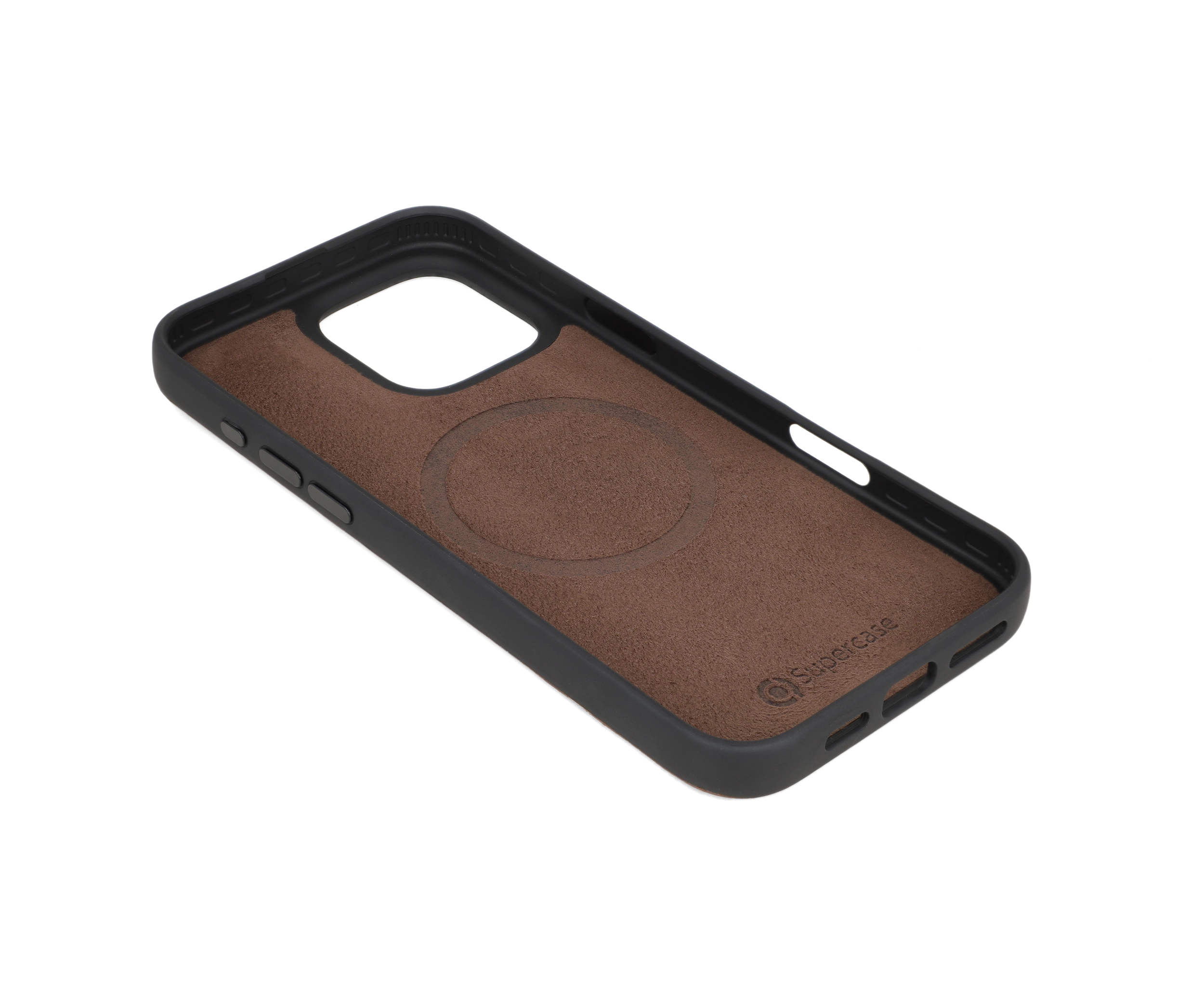 iPhone 16 Pro Max Brown Leather Case