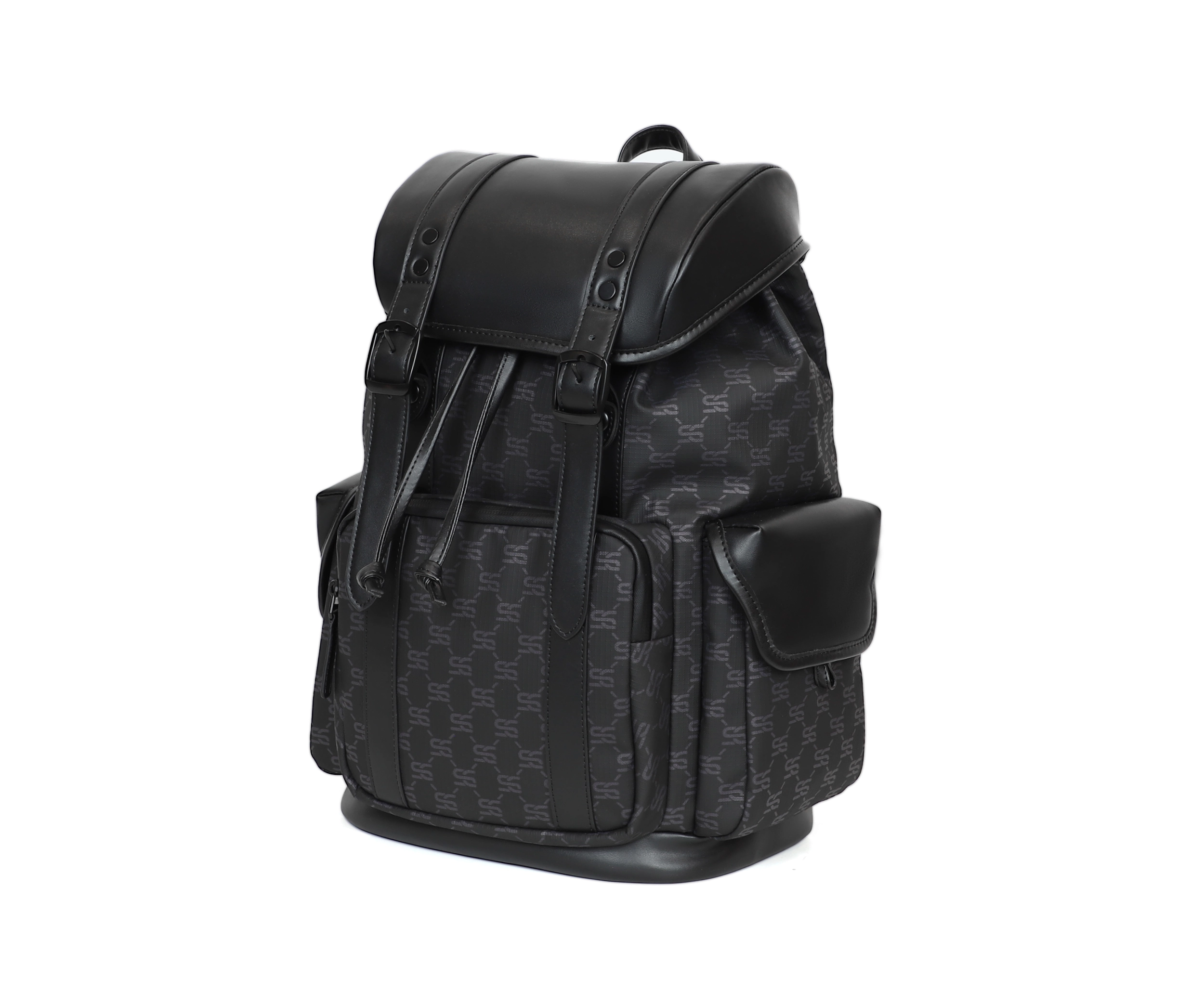 black-backpack