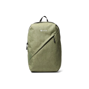 Grass Green Color Matching Backpack Set